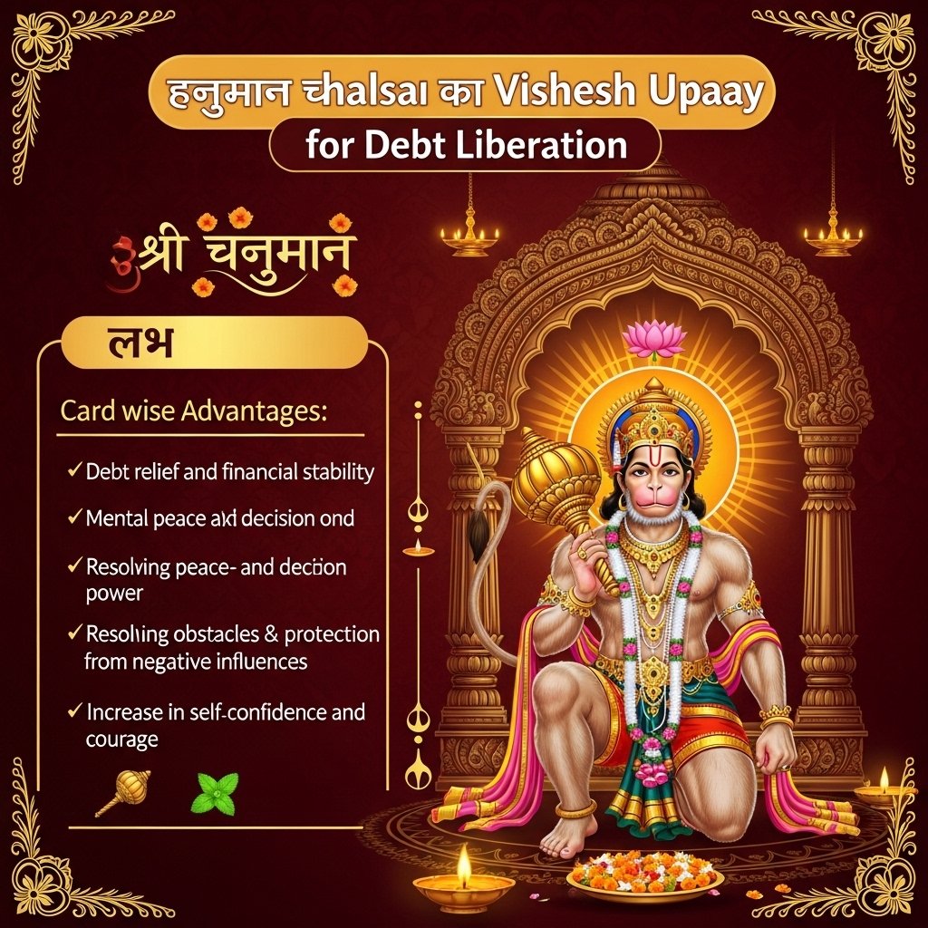 ऋण मुक्ति के लिए हनुमान चालीसा का विशेष उपाय - Devotional Guide