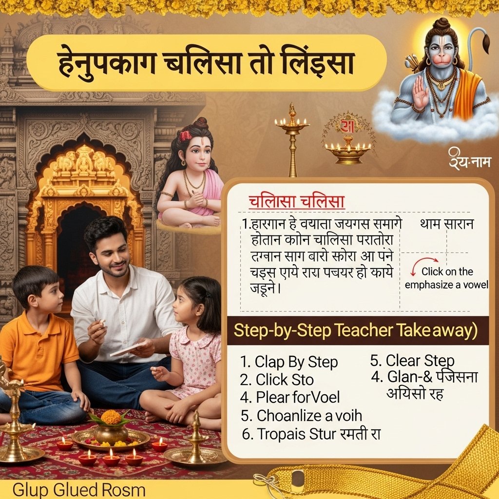 बच्चों को हनुमान चालीसा सिखाने का सही तरीका - Devotional Guide