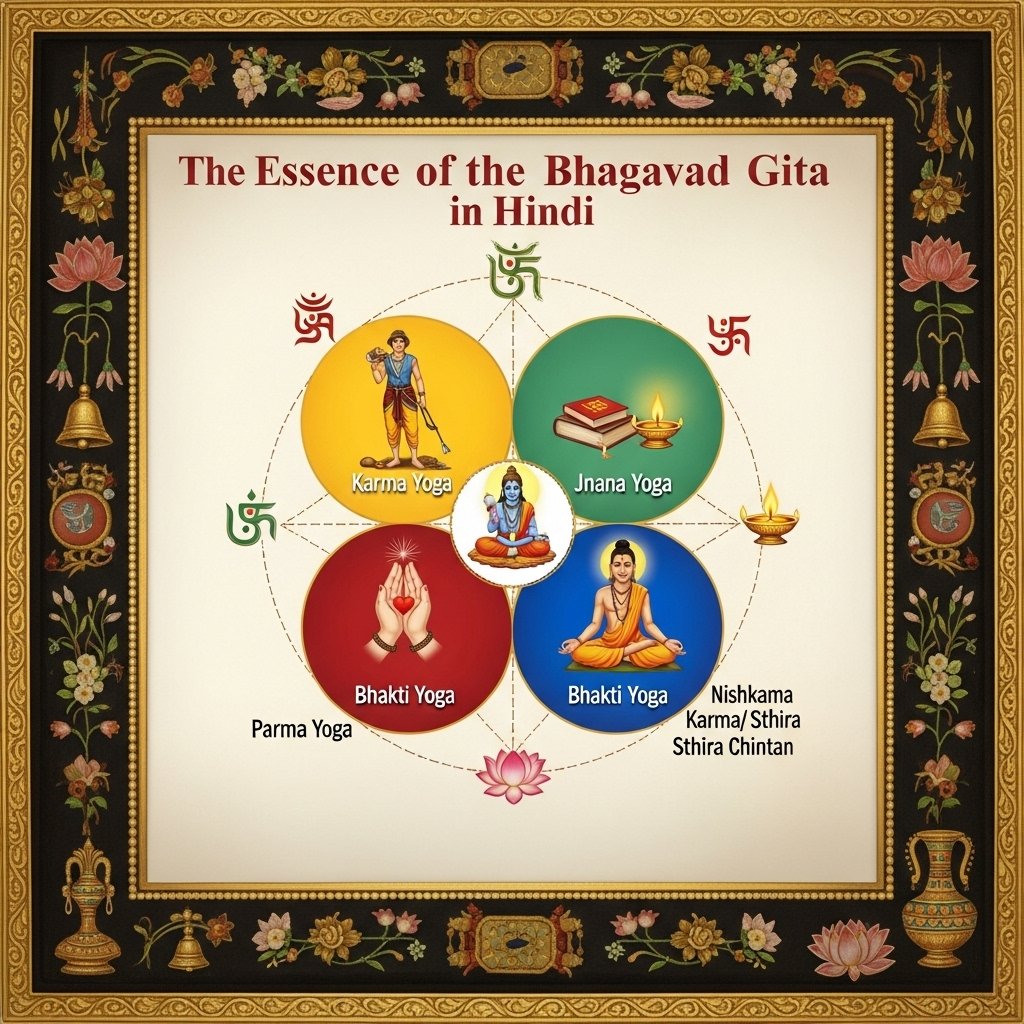 भगवद गीता का सार हिंदी में - Devotional Guide