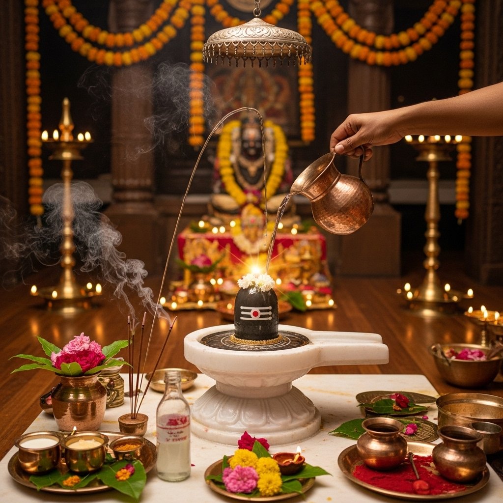 शिवलिंग पर जल चढ़ाने का सही तरीका - Devotional Guide