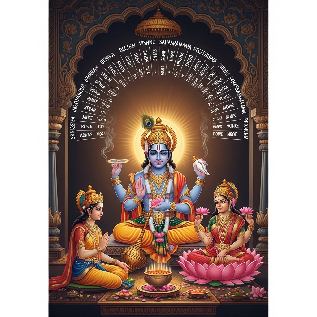 श्री विष्णु सहस्रनाम पाठ का महत्व - Devotional Guide