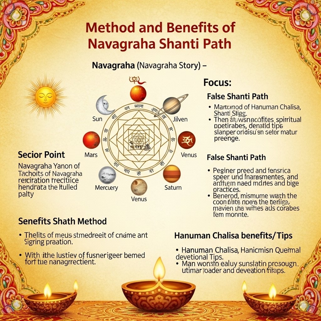 नवग्रह शांति पाठ की विधि और फायदे - Devotional Guide