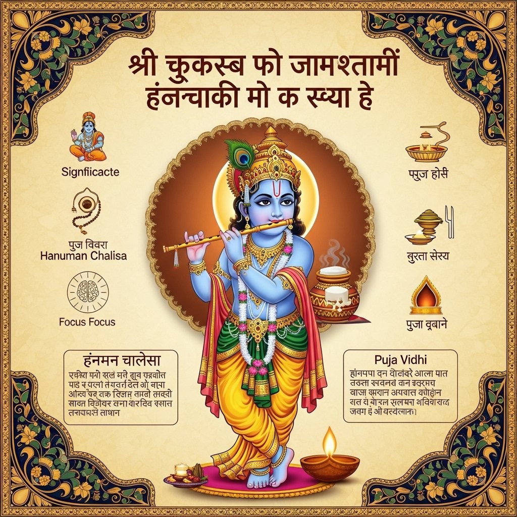 श्री कृष्ण जन्माष्टमी का महत्व और पूजा विधि - Devotional Guide