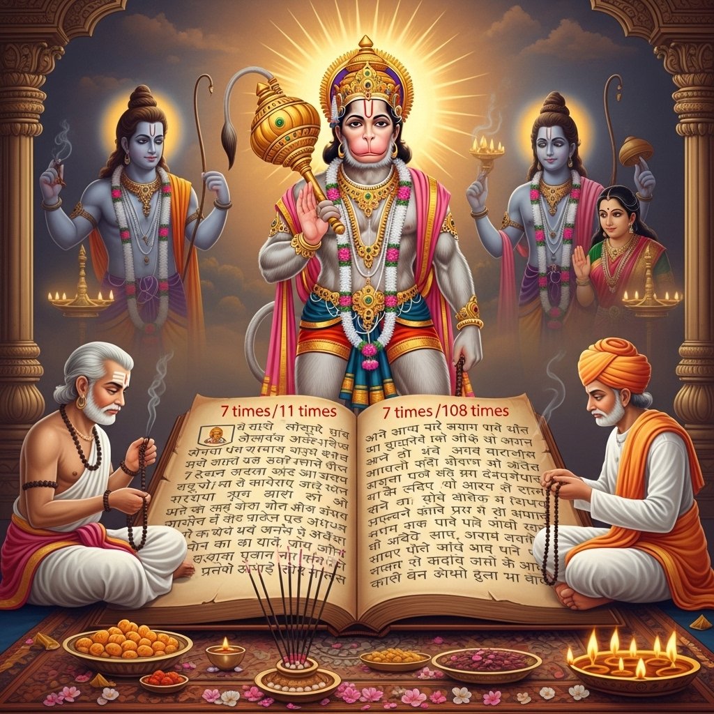 हनुमान चालीसा कितनी बार पढ़नी चाहिए रोजाना - Spiritual Benefits