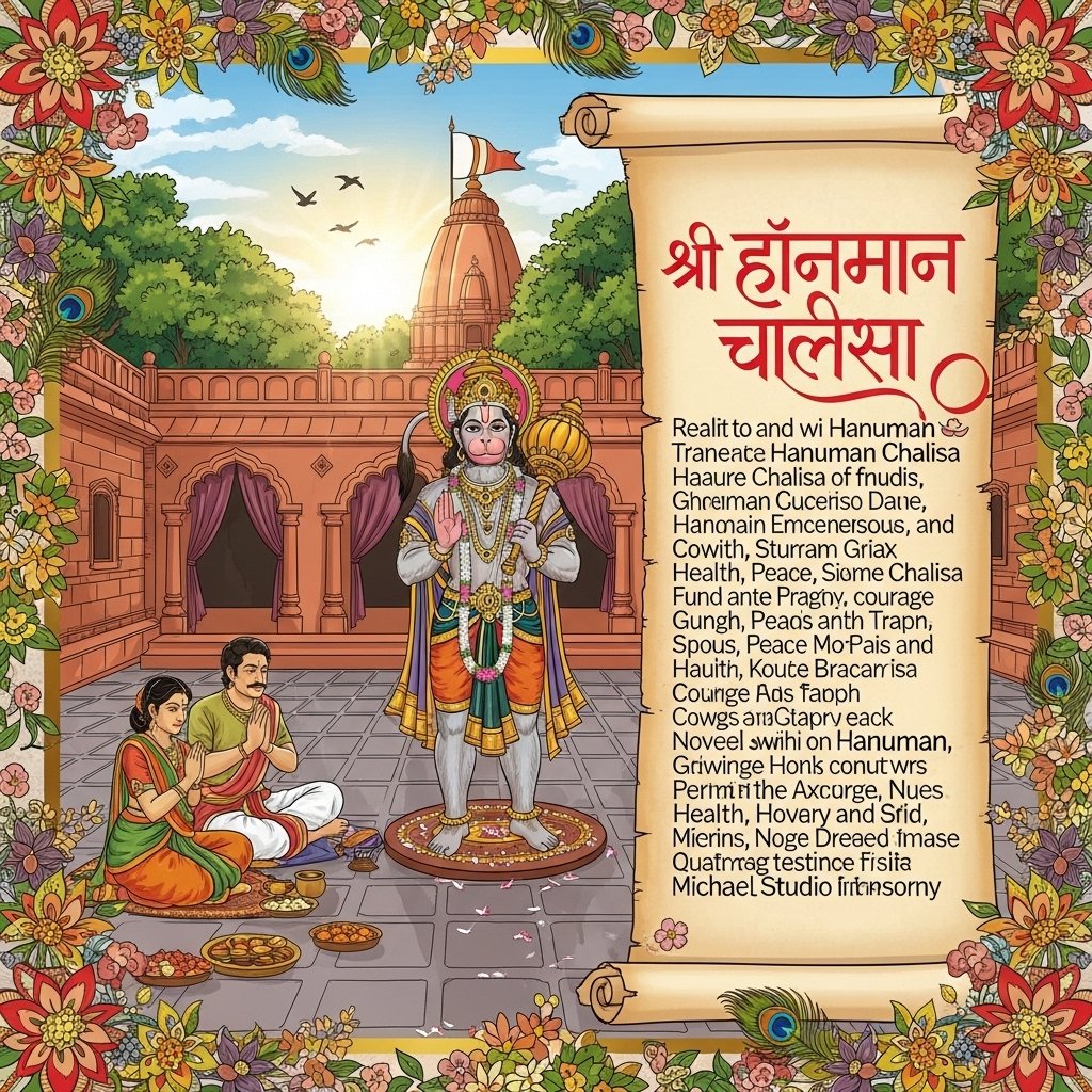 सुबह खाली पेट हनुमान चालीसा पढ़ने के फायदे - Spiritual Benefits