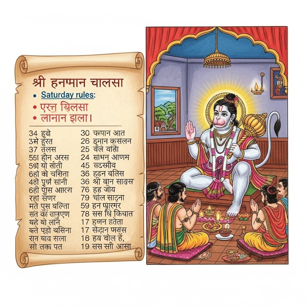 शनिवार को हनुमान चालीसा पढ़ने के विशेष नियम - Spiritual Benefits