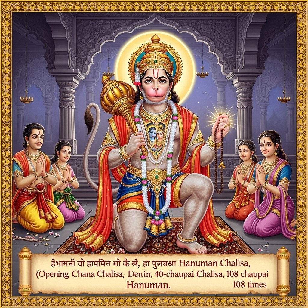 हनुमान चालीसा को 108 बार पढ़ने का महत्व - Spiritual Benefits