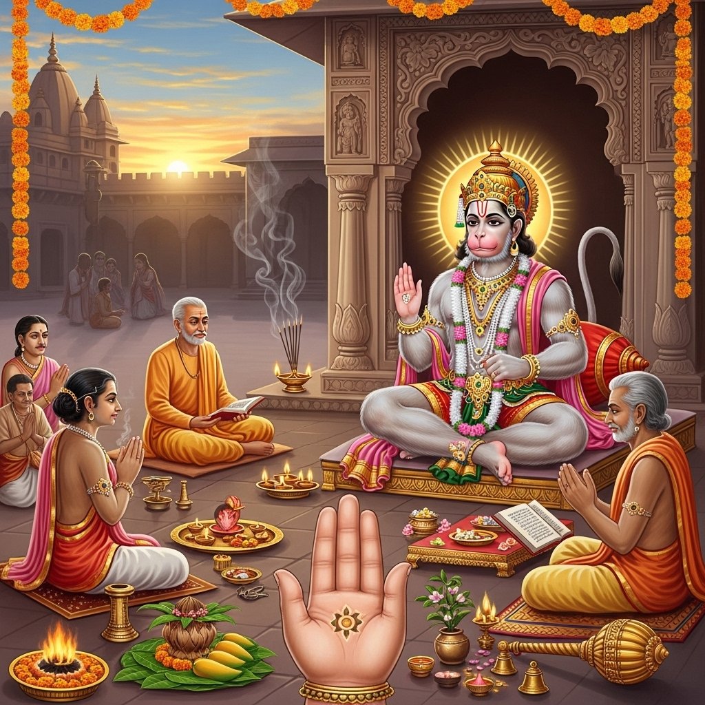 हनुमान चालीसा का पाठ करने का शुभ मुहूर्त - Spiritual Benefits