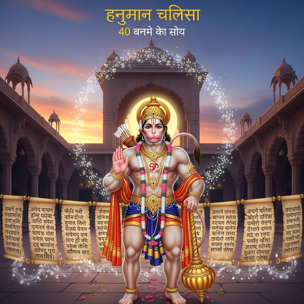 हनुमान चालीसा के 40 श्लोकों के रहस्य - Spiritual Benefits