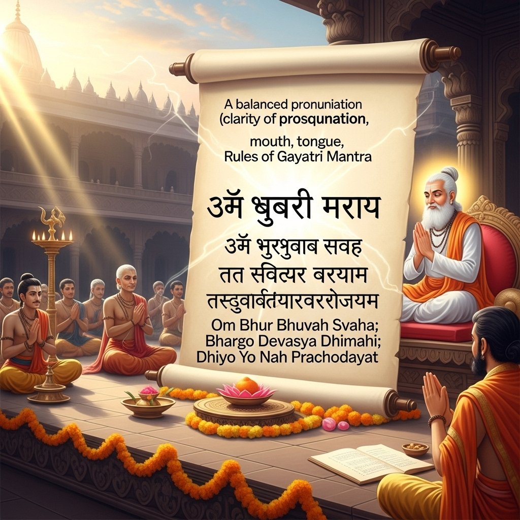 गायत्री मंत्र का सही उच्चारण और नियम - Spiritual Benefits